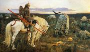 Viktor Vasnetsov A Knight at the Crossroads. Spain oil painting artist